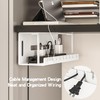 Under Desk Cable Management Tray Wires Organizer Power Strip Management