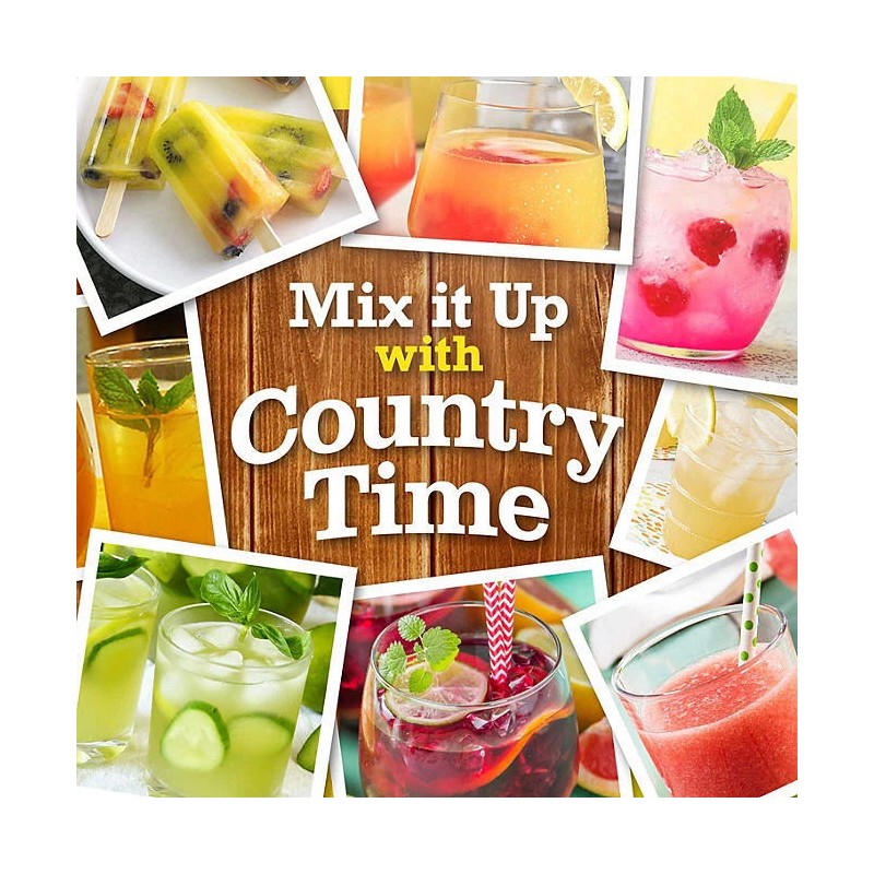 Country Time 6 Pack - Country Time Powdered Lemonade Drink