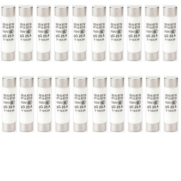 500V 25A R015 RT18 RT14 Fast Blow Ceramic Fuse Links