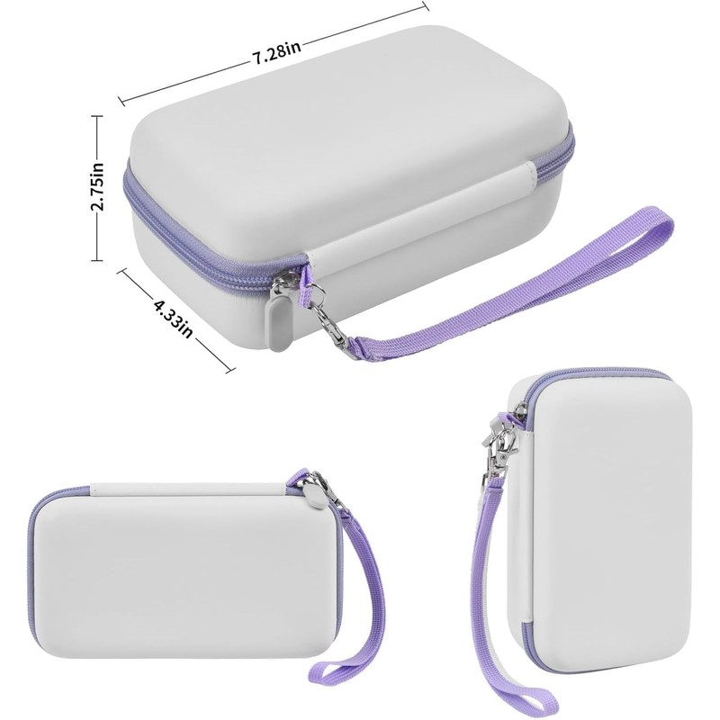 Grapsa Children's Camera Instant Camera Bag, White, Pocket organiser