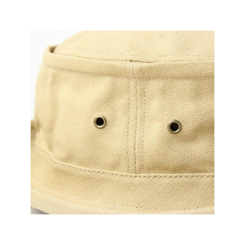 Regnuu Pork Pie Hat, Men's, Large Size, Plain, 100% Cotton,