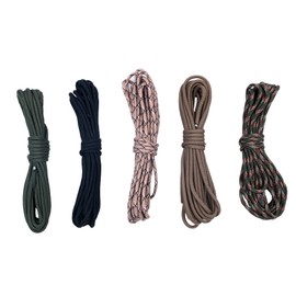 Namvo 550 Paracord Cords Set, 5 Pieces 16.5 ft Mil Spec Type III 7 Beach Parachute Cord Cord Rope Survival Nylon Rope