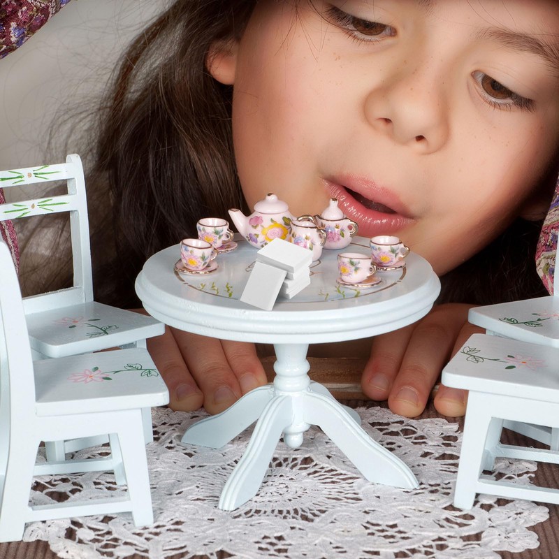100pcs Blank Miniature Books, 1:12 Scale Mini Dollhouse Book Ornaments,