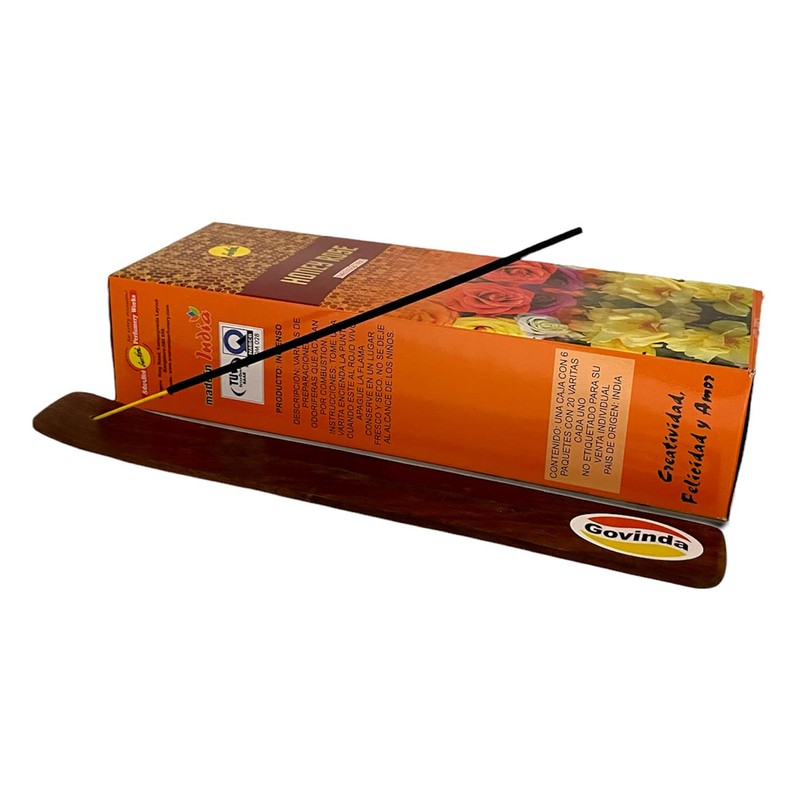 Honey Rose Incense Sticks and Incense Stick Holder Bundle Insence