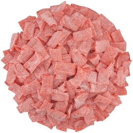 Smarty Stop Sour Every Flavor Mini Belts Bite Gummy Candy (1 Pound (Pack of 1), Strawberry)