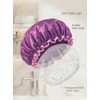 Aquior Mantenga Cabello Seco Gorros Ducha Doble Capa Protección Son