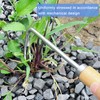 Gentpovth Pack of 2 Stainless Steel Gardening Hand Weed Cutters,