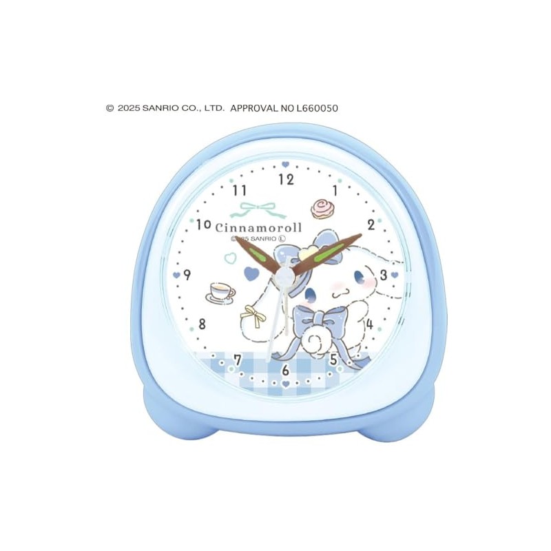 Sanrio Cinnamorol Mini Light Clock, Lunn Ribbon