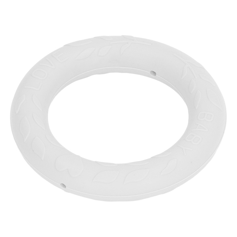 5pcs Baby Soft Silicone Teething Ring Toy Infant Safe Elastic