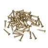 sourcing map Small Tiny Brass Nails 1.2x8mm for DIY Decorative