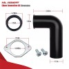 Mr. Scrappy Drain Elbow Kit for Garbage Disposal, Includes 1.5"
