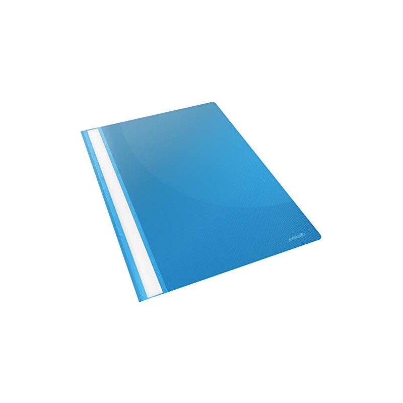 Esselte Ref 56285 Report Flat File Lightweight Plastic Clear Front