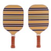 Fiberglass Surface Pickleball Paddles Set Honeycomb Core Pickleball Rackets Set