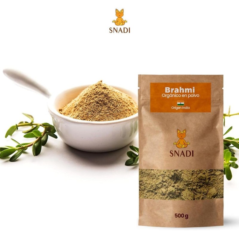 Snadi - Organic Brahmi Powder 100%, 500g | Real from