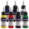Tattoo Ink,Solong Tattoo Ink Color Set Easy to Mix Professional