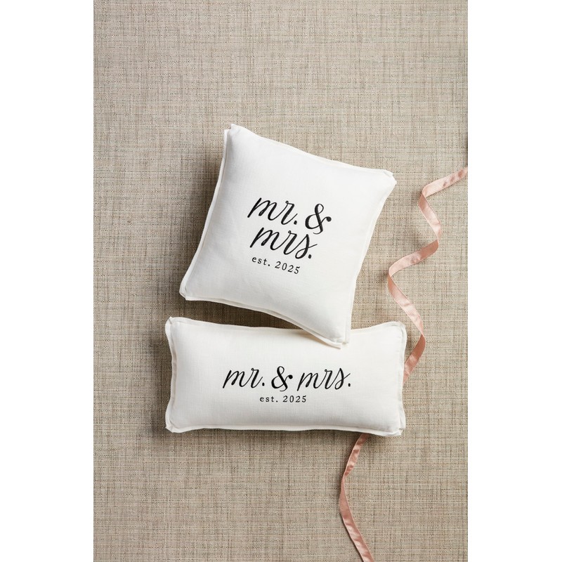 Mud Pie Mrs 2025 Pillow, Lumbar