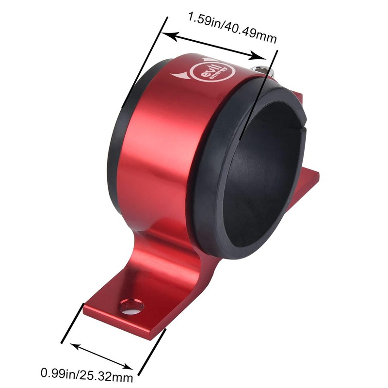 EVIL ENERGY 50mm Fuel Filter Mounting Bracket, Fuel Pump Clamp