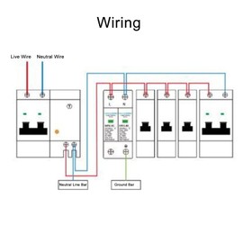 Photovoltaic whole house surge protector 275V 2p 100KA low voltage monitoring lightning arrester lighting protection device voltage lightning arrester distribution device distribution box(2p)