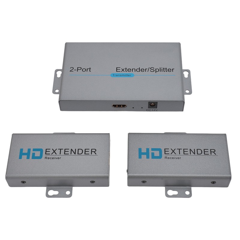 HD Multimedia Interface Extender Splitter 1x2 1080P 60Hz Extending 164ft