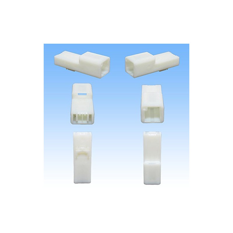 Yazaki 040 Type III 2-Pole Coupler and Terminal Set