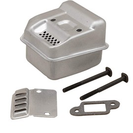 SUUFOO Exhaust Muffler with Bolt Gasket Replacement for MS170 MS180 017 018 Chainsaw 1130 140 0600