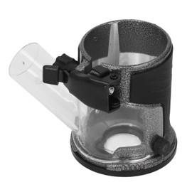 Trimmer Base, Trimmer, Dust Cover, Trimming Machine Base, Trimmer Router Base, Aluminum Alloy, High Speed Heat Dissipation, Quick Dust Collection, Power Tool Protection Accessories, For Woodworking,