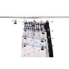 6 Quality Pants Hangers Heavy Duty Add-on Skirt/Slack Metal Hanger,