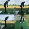FINGER TEN Golf Alignment Stick Training Aid Iron Plate Golf