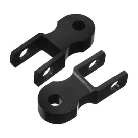 NOLITOY 2pcs Motorcycle Extender Riser Pad for Rear Shock Height Boost Durable Compatible with Motorcycles Electric Bikes and Dirt Bikes Ground and Comfort