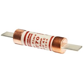 Mersen OT Class K-5 General Purpose Fuse, 250VAC/DC, 50kA AC/20kA DC, 70 Ampere, 1-1/16" Diameter x 5-7/8" Length