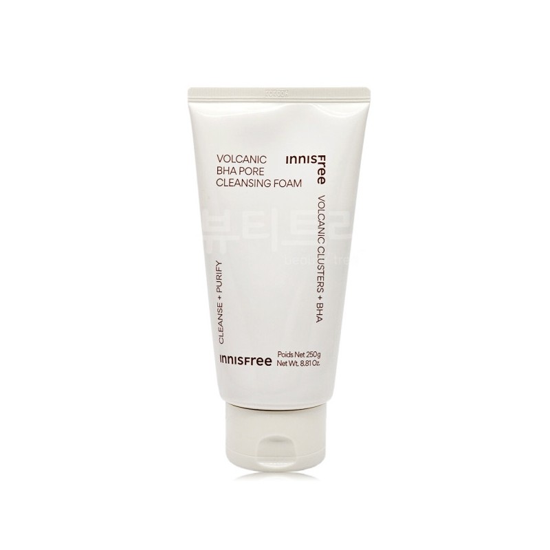 Innisfree Volcanic BHA Pore Cleansing Foam 250g/Large Capacity / 이니스프리