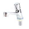 Public Ktchen Bathroom Chrome Plated Self Closing Water Saving Time