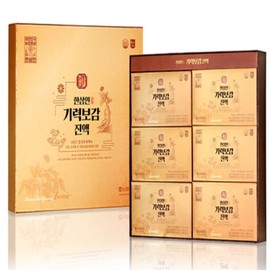 Hansamin energy boosting essence red ginseng concentrate 50ml 30 packets 1 gift set / 한삼인 기력보감 진액 홍삼 농축액 50ml 30포 1개 선물세트