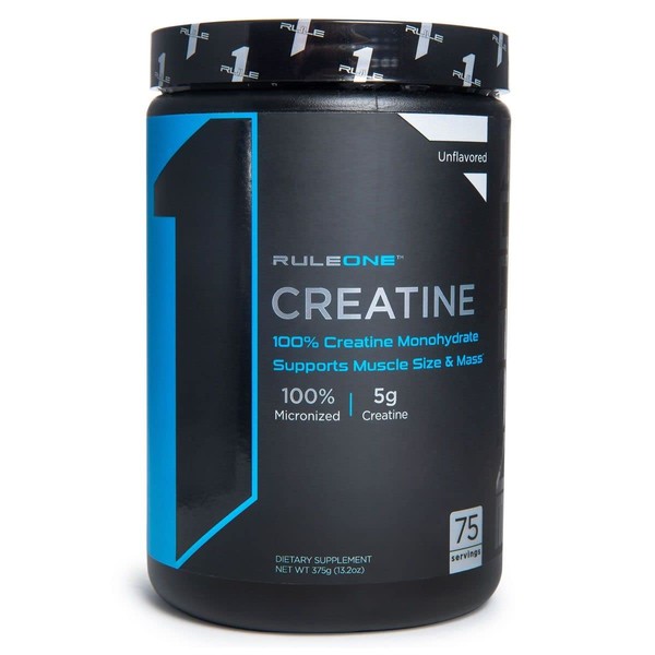 Rule One Creatine 75 Serving Unflavored, 375 Gram