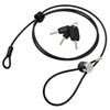 Daytona 31257 Motorcycle Wire Lock, Jacket/Helmet Anti-Theft Padlock, Key with