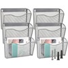 EASEPRES Mesh 6 Pack Wall Mounted File Holder Metal Hanging