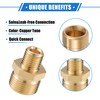 VekAuto Pressure Washer Connector, M14x1.5 to 14mm M22x1.5 Male Adapter