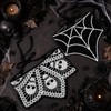 2Pcs Goth Crochet Bandana, Halloween Hair Accessories for Women