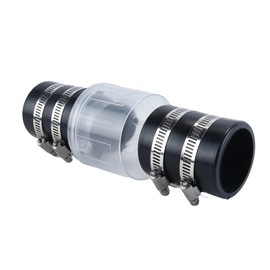 Durlo Silent Sump Pump Check Valve, Preventing Backflow, Replacement with Spring-Loaded Flapper Fit for 1-1/2 Inch Pipe