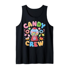 Candy Land Candy Crew Decorations Sweetie Candy Squad Cute Tank Top