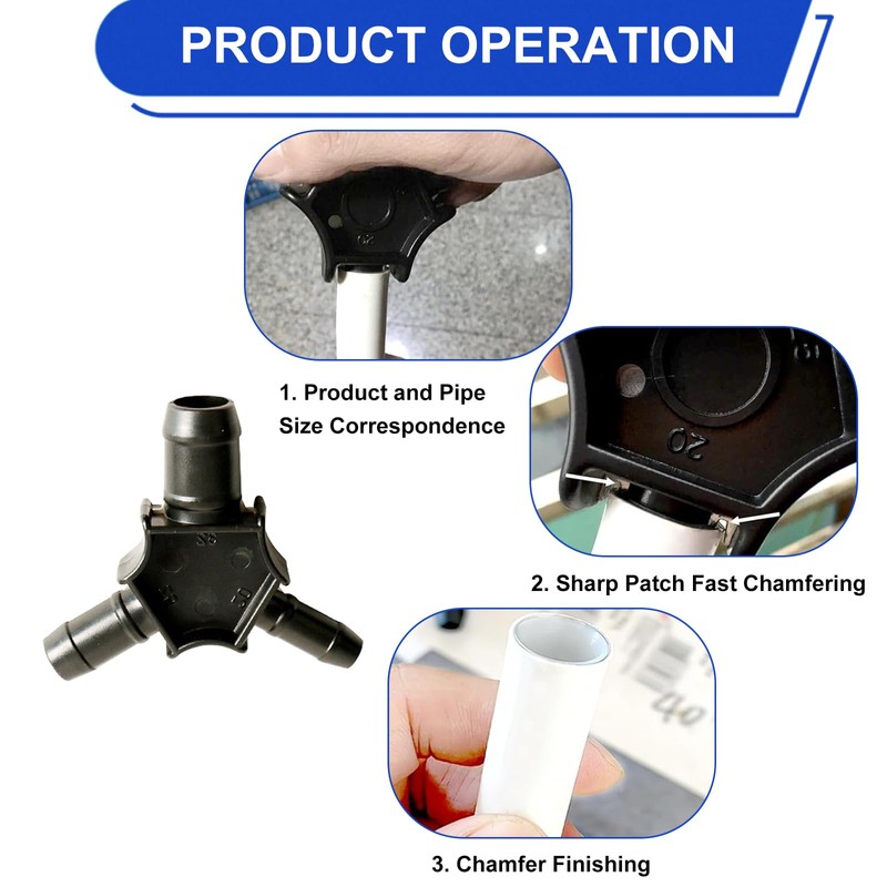Multi Calibrator Deburring for Multilayer Pipes - Calibrator for Plastic