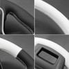 MEWANT Ford Bronco DIY Stitching Car Steering Wheel Wrap Cover