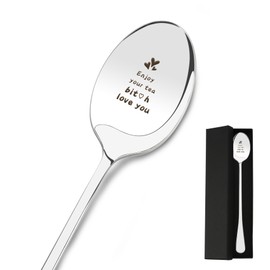 Friend Gifts For Women Best Friend Funny Gift For Friends Female Bestie Gifts For Best Friend Friendship Stainless Steel Spoon For Tea Lovers With Gift Box Friends Birthday Gift For Best Friend Female