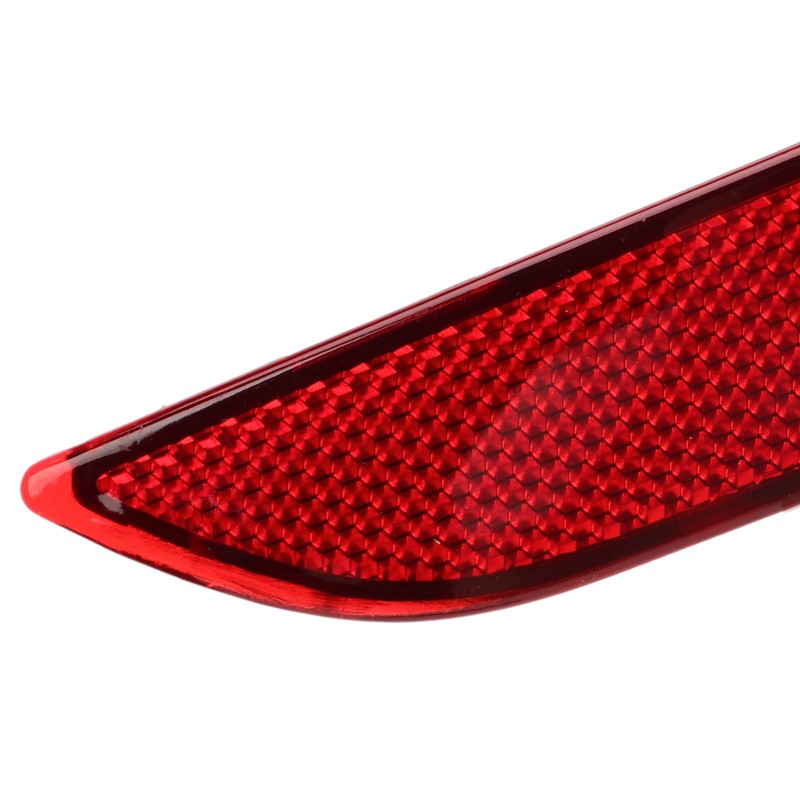 2 Pcs Rear Bumper Reflector Left Right TO1185110 Red Tail