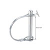 sourcing map 3PCS Wave Locking Pin for Farm Trailer Lawn