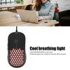 Gamer Wired Mouse X8 Hole Luminous Hollow RGB Computer Accessory