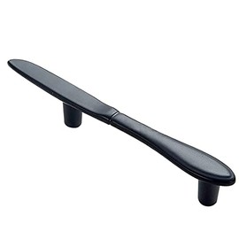 3 x Chrome Classic Retro Kitchen Cabinet Bar Drawer Handle with Screws