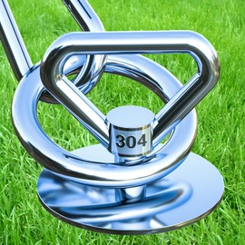 Dog Tie Out Stake,360° Swivel Dog Runner for Yard,Run Anchors for Large Dogs up to 150 lbs,Dog Leads for Yard Heavy Duty-Use Any Dog Tie Out Cable/Leash/Sand/Camping