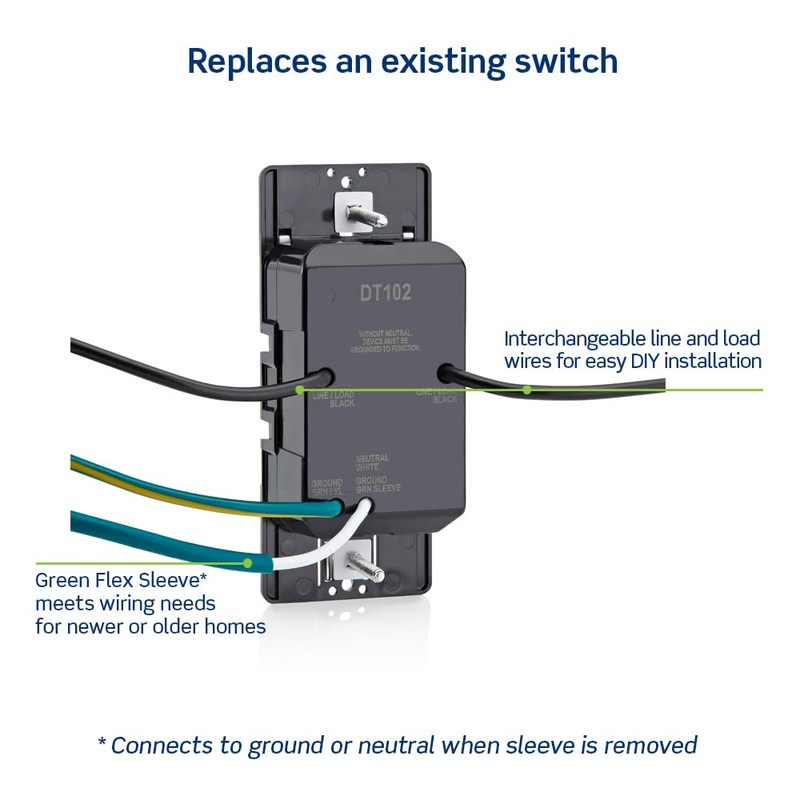 Leviton Countdown Timer Switch for household lights and exhaust fans,