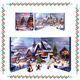 Christmas Gnomes Advent Calendar 2024 Christmas Gnome Advent Calendar 2024 24 Day Christmas Advent Calendar with Collectible Gnome Dolls 24 Days Countdown To Xmas Gnome Calendar Gift
